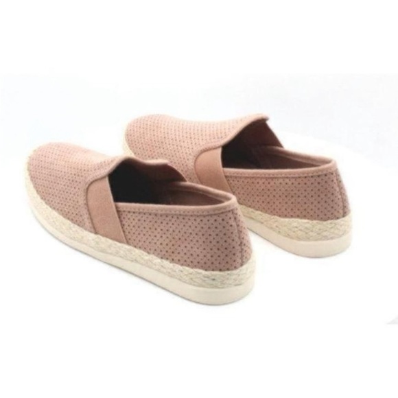 ESPRIT Elene Slip-On Espadrille Flats – Dusty Pink, Size 6, Spring/Summer Shoes - Picture 6 of 8